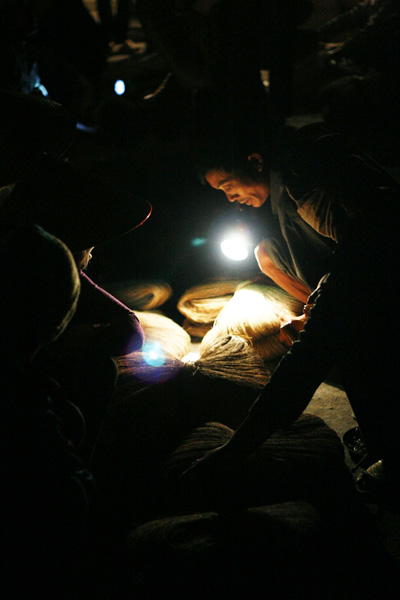 Di cho ma o thai binh